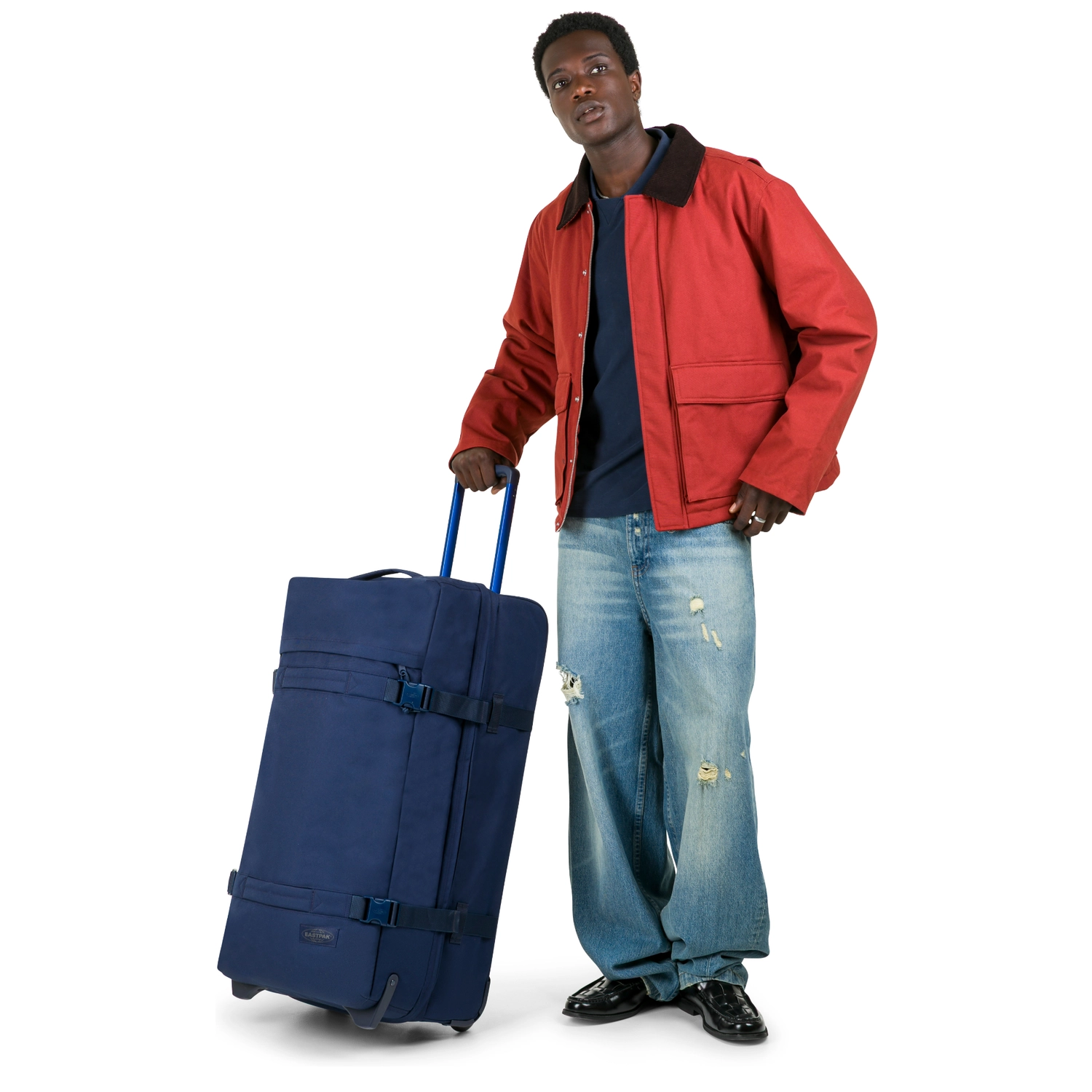 Eastpak Eastpak Transit'r L - grote maat reiskoffer - Monotone Navy