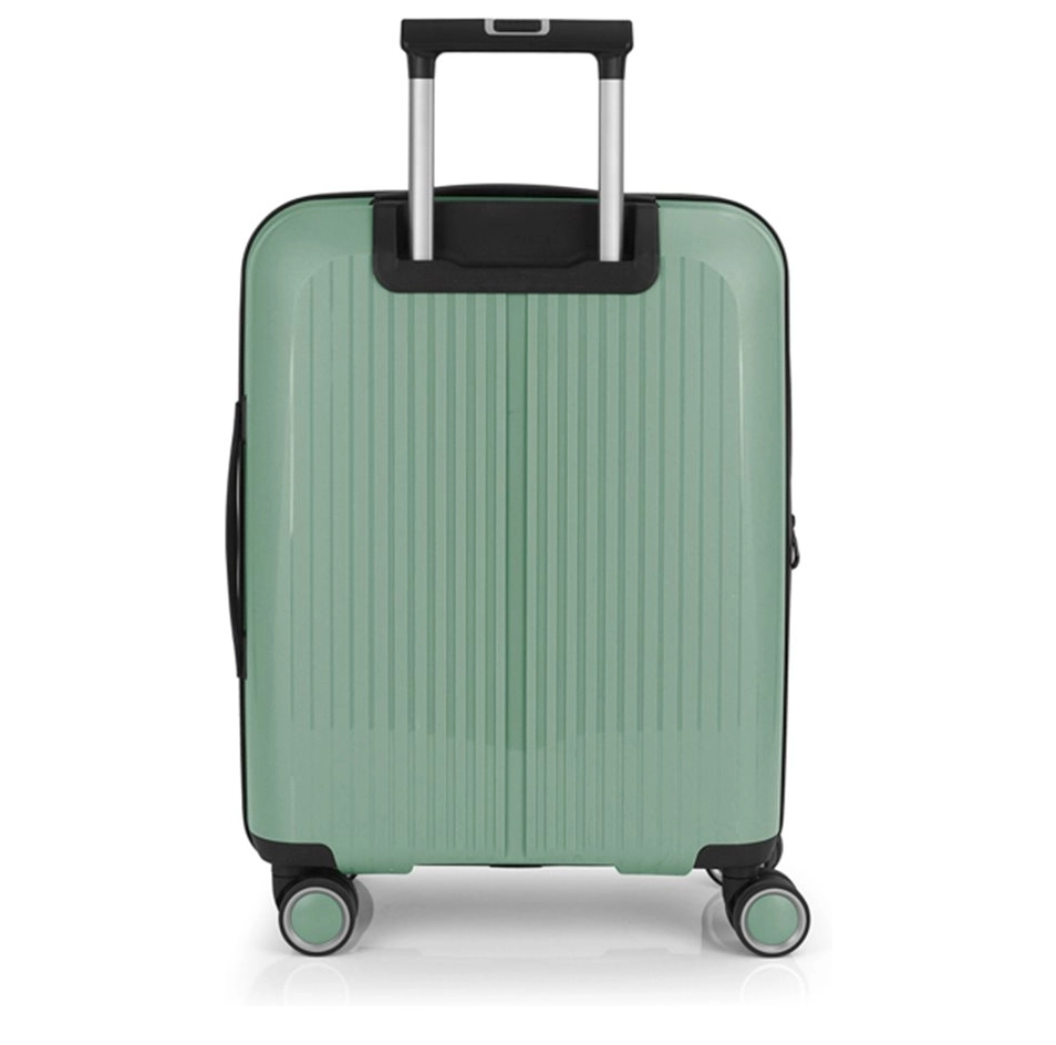 Gabol Gabol Handbagage Reiskoffer - Brooklyn - Spinner 55  cm uitbreidbaar - Green