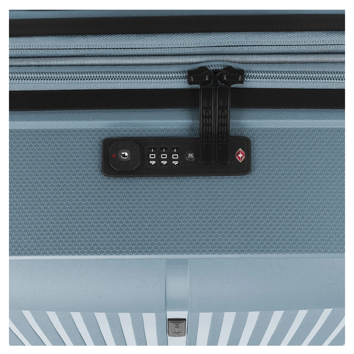Gabol Gabol Handbagage Reiskoffer - Brooklyn - Spinner 55  cm uitbreidbaar - Lightblue