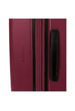 Gabol Gabol Handbagage Reiskoffer - Brooklyn - Spinner 55  cm uitbreidbaar - Burgundy