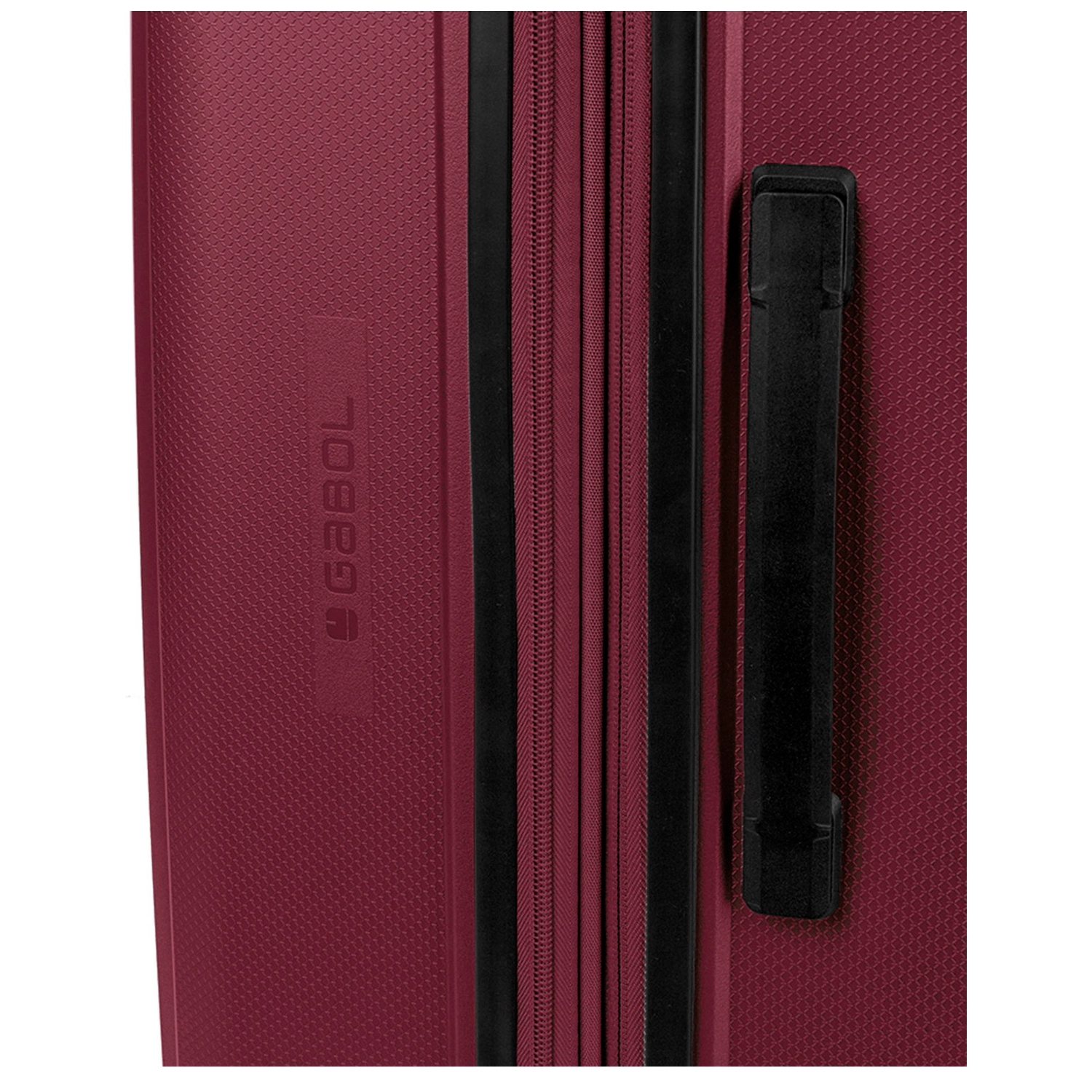 Gabol Gabol Handbagage Reiskoffer - Brooklyn - Spinner 55  cm uitbreidbaar - Burgundy