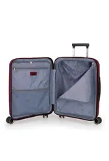 Gabol Gabol Handbagage Reiskoffer - Brooklyn - Spinner 55  cm uitbreidbaar - Burgundy