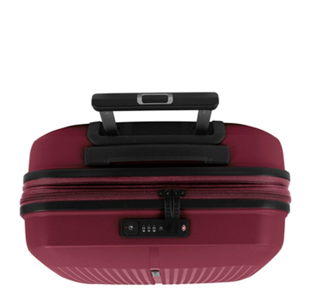 Gabol Gabol Handbagage Reiskoffer - Brooklyn - Spinner 55  cm uitbreidbaar - Burgundy
