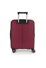Gabol Gabol Handbagage Reiskoffer - Brooklyn - Spinner 55  cm uitbreidbaar - Burgundy