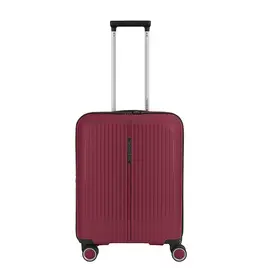 Gabol Gabol Handbagage Reiskoffer - Brooklyn - Spinner 55  cm uitbreidbaar - Burgundy