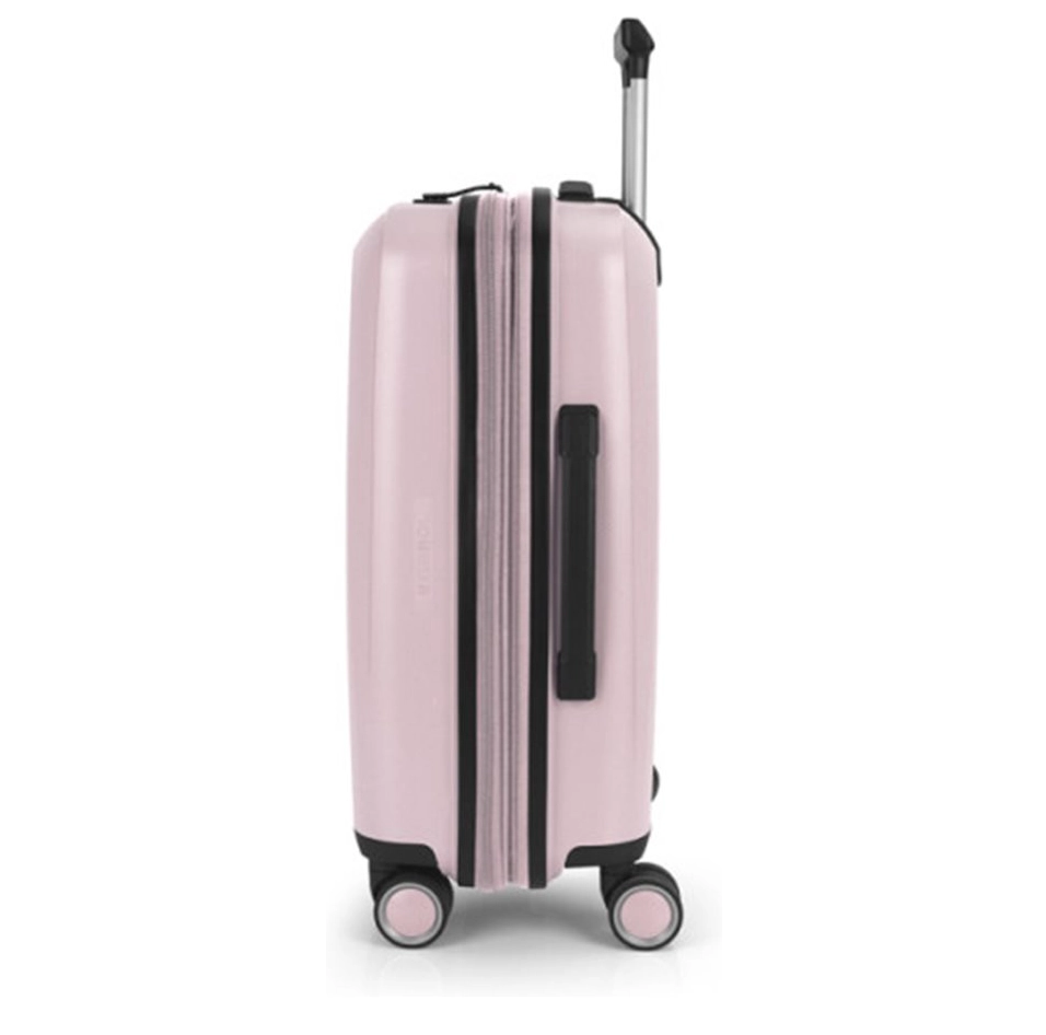 Gabol Gabol Handbagage Reiskoffer - Brooklyn - Spinner 55  cm uitbreidbaar - Pink