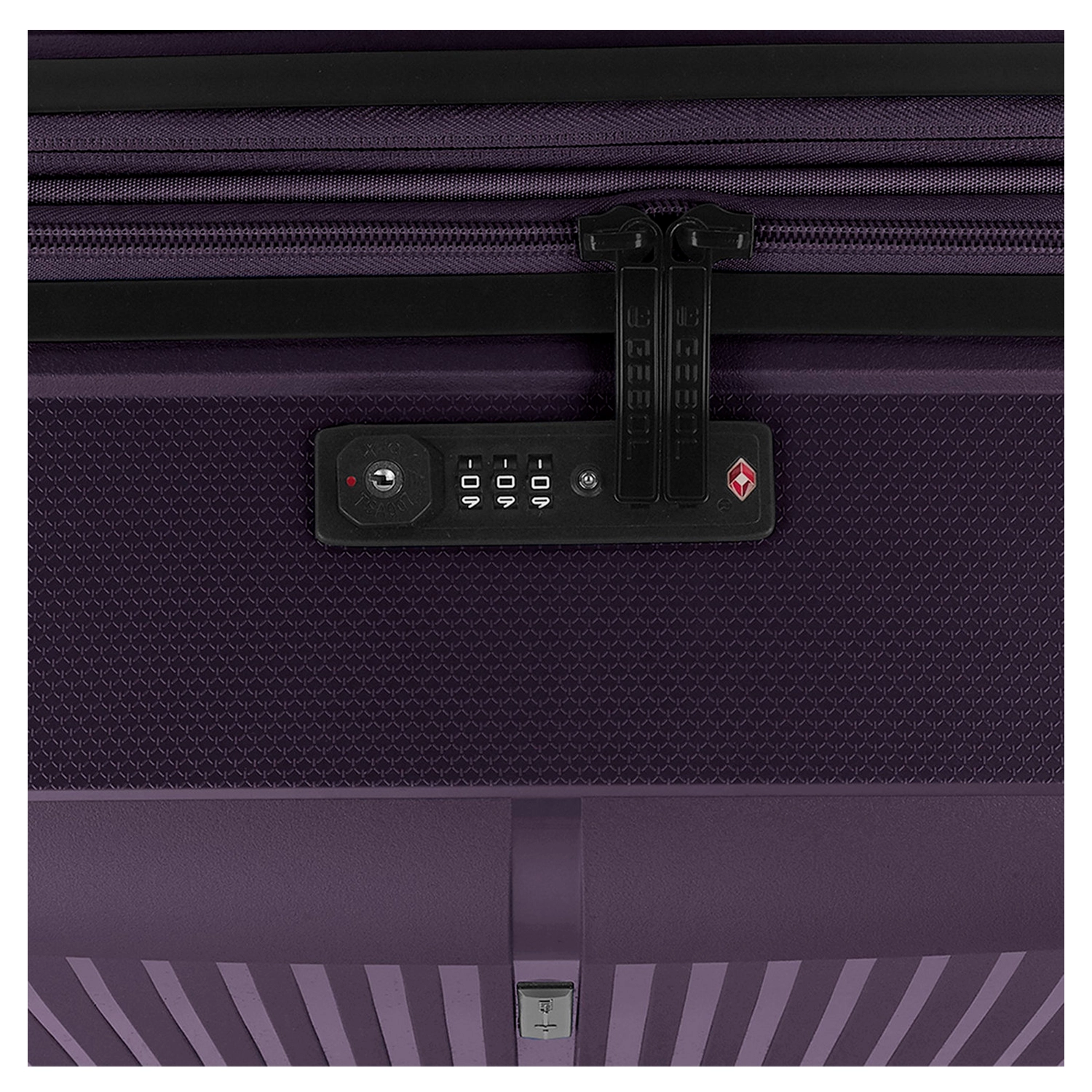 Gabol Gabol Handbagage Reiskoffer - Brooklyn - Spinner 55  cm uitbreidbaar - Purple