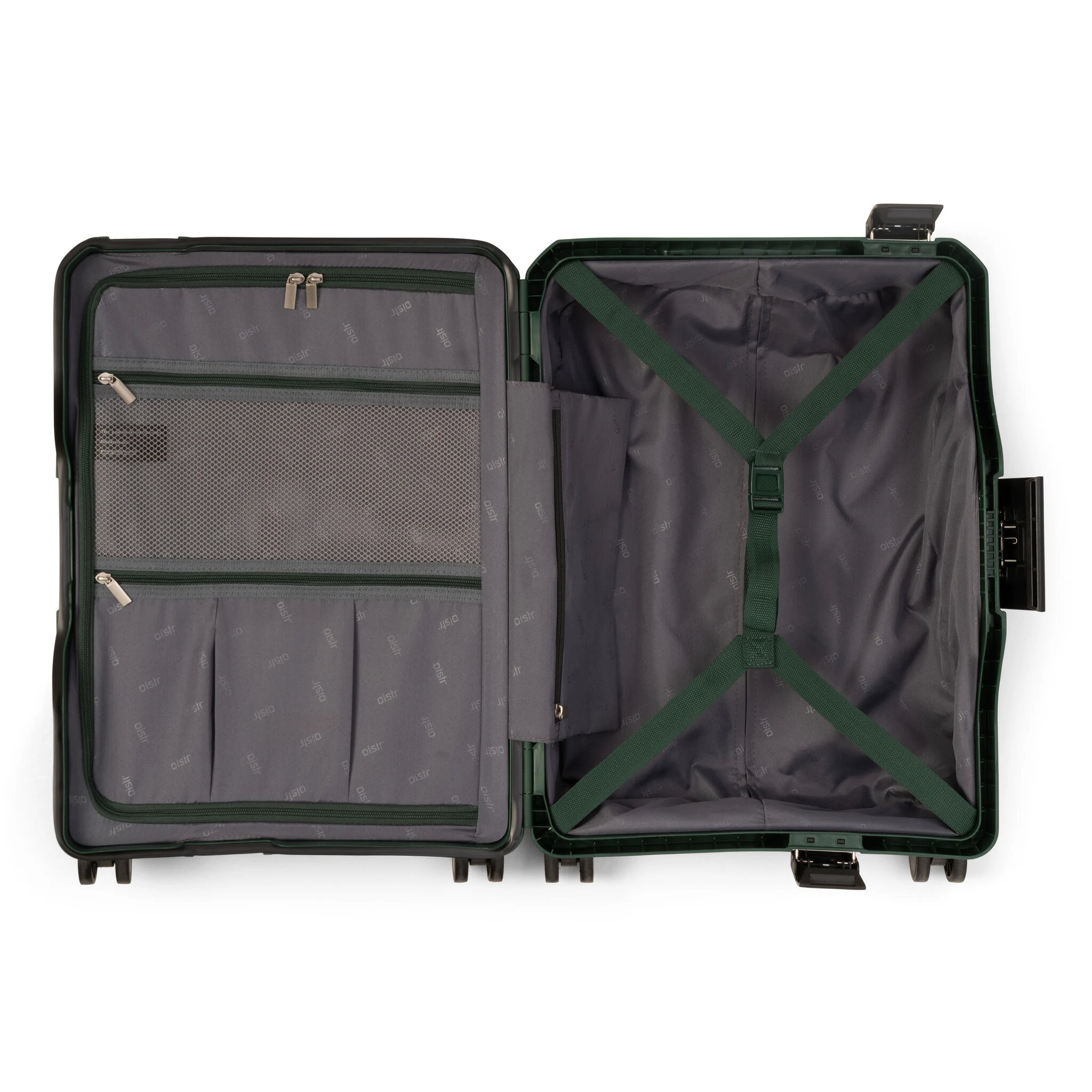 Oistr Oslo - Handbagagekoffer - Spinner 55 x 40 x 20 cm -  Dark Green