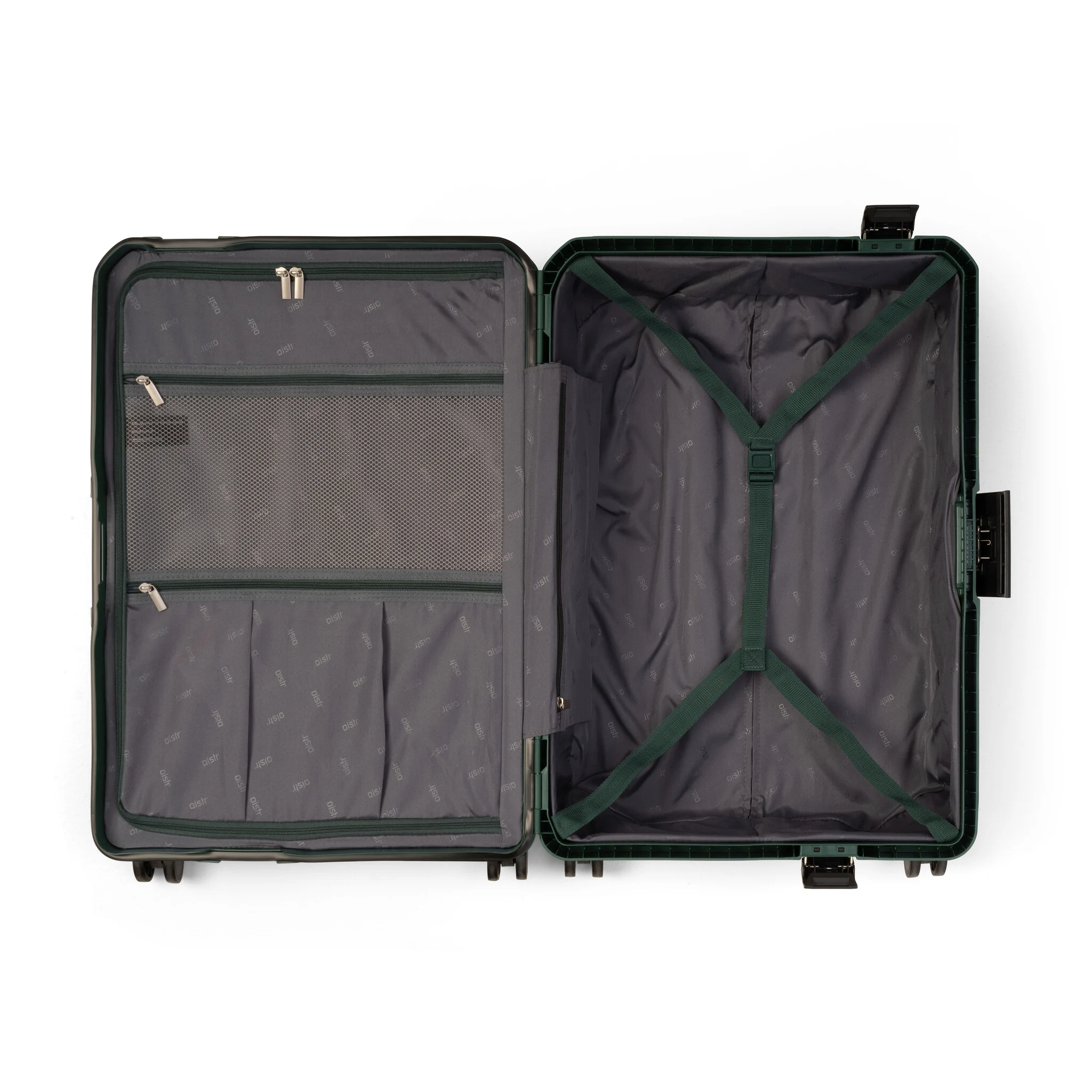 Oistr Oslo - Middenmaat koffer - Spinner 66cm -  Dark Green