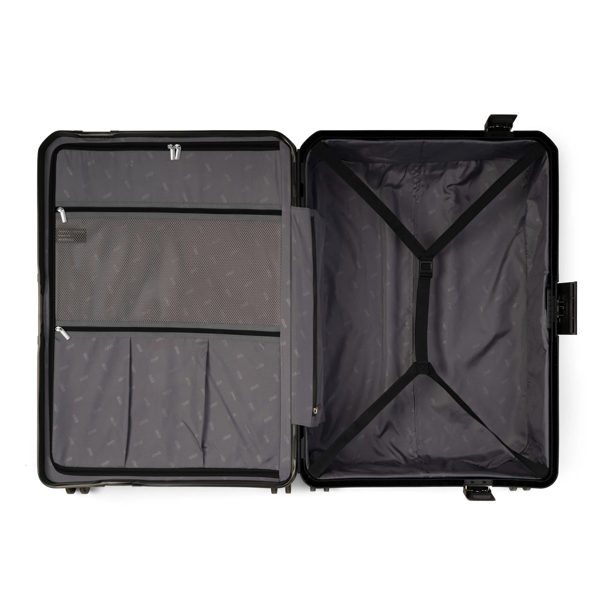 Oistr Oslo - Grote maat koffer - Spinner 77cm -  Black