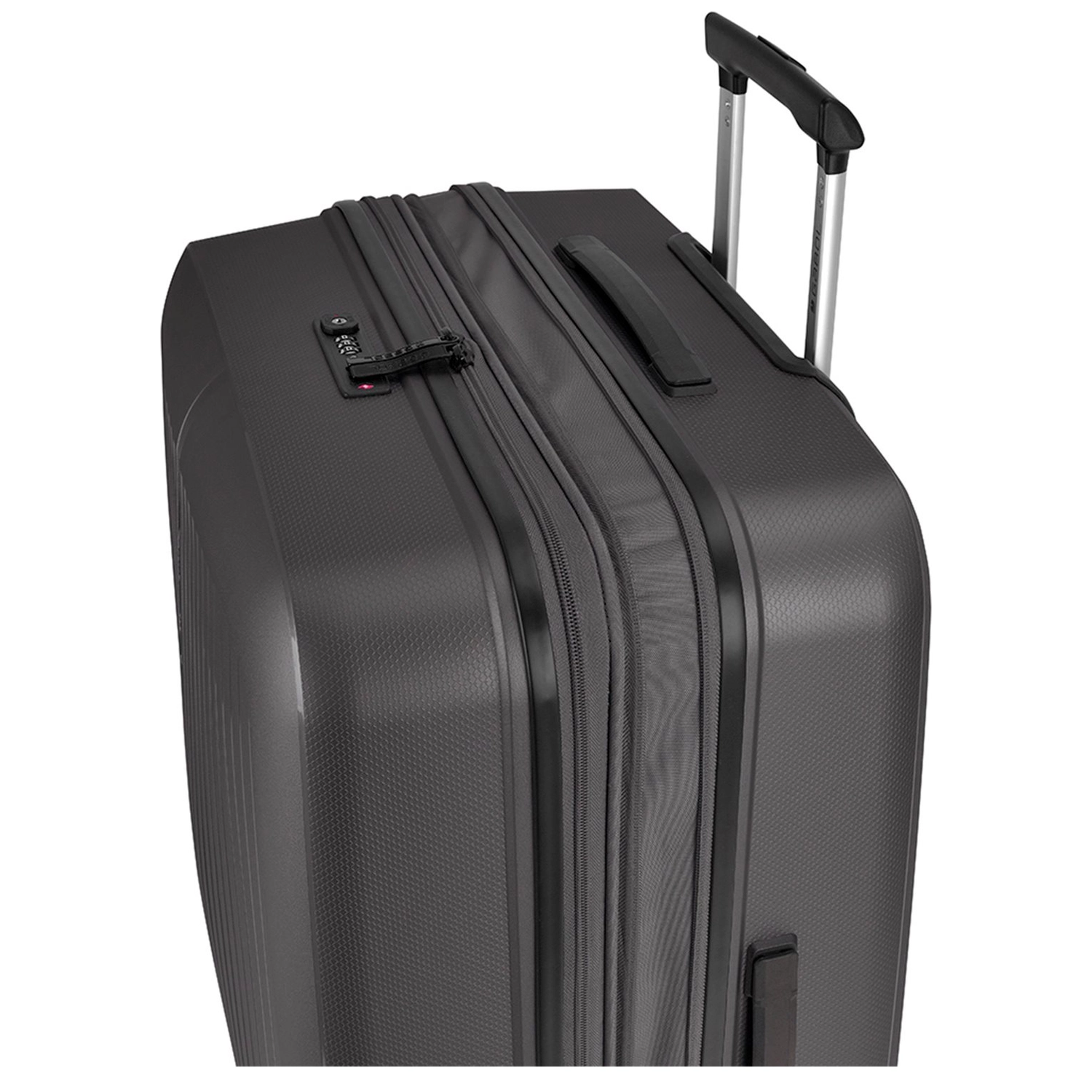 Gabol Gabol Handbagage Reiskoffer - Brooklyn - Spinner 55  cm uitbreidbaar - Grey