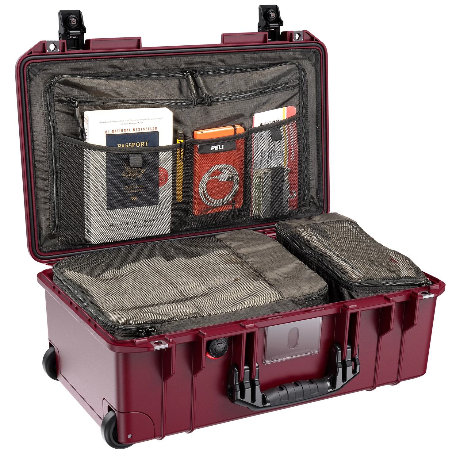 Peli  Peli 1535 Air Travel Case – Onverwoestbare handbagage rolkoffer - Oxblood