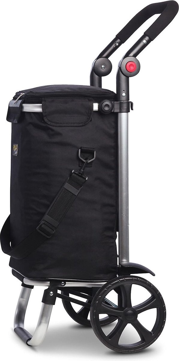 Punta Wheel Talent Cooler Opvouwbare Boodschappentrolley - Zwart