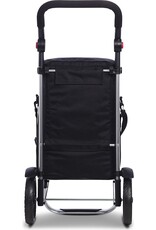 Punta Wheel Talent Cooler Opvouwbare Boodschappentrolley - Zwart