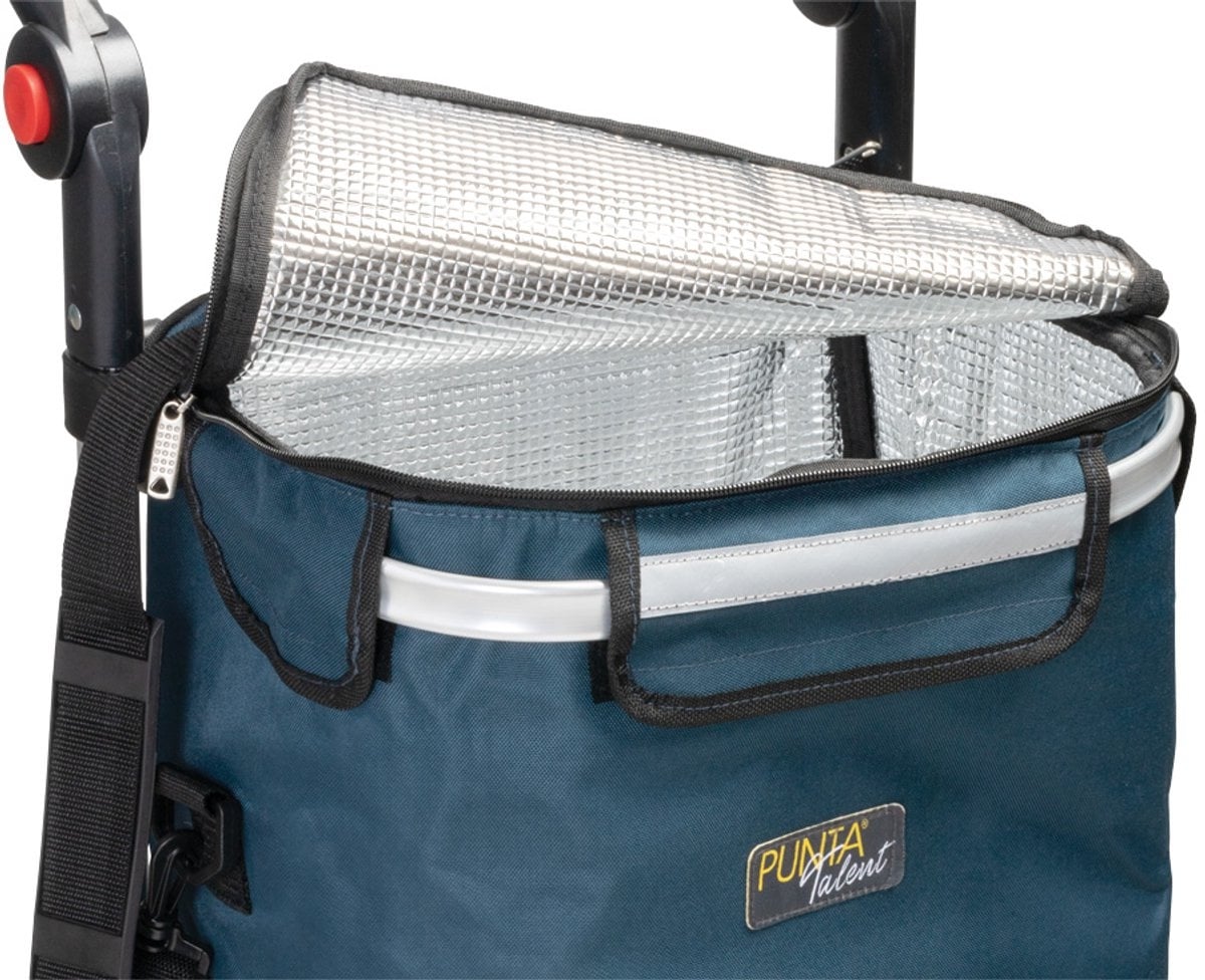 Punta Wheel Talent Cooler Opvouwbare Boodschappentrolley - Blauw