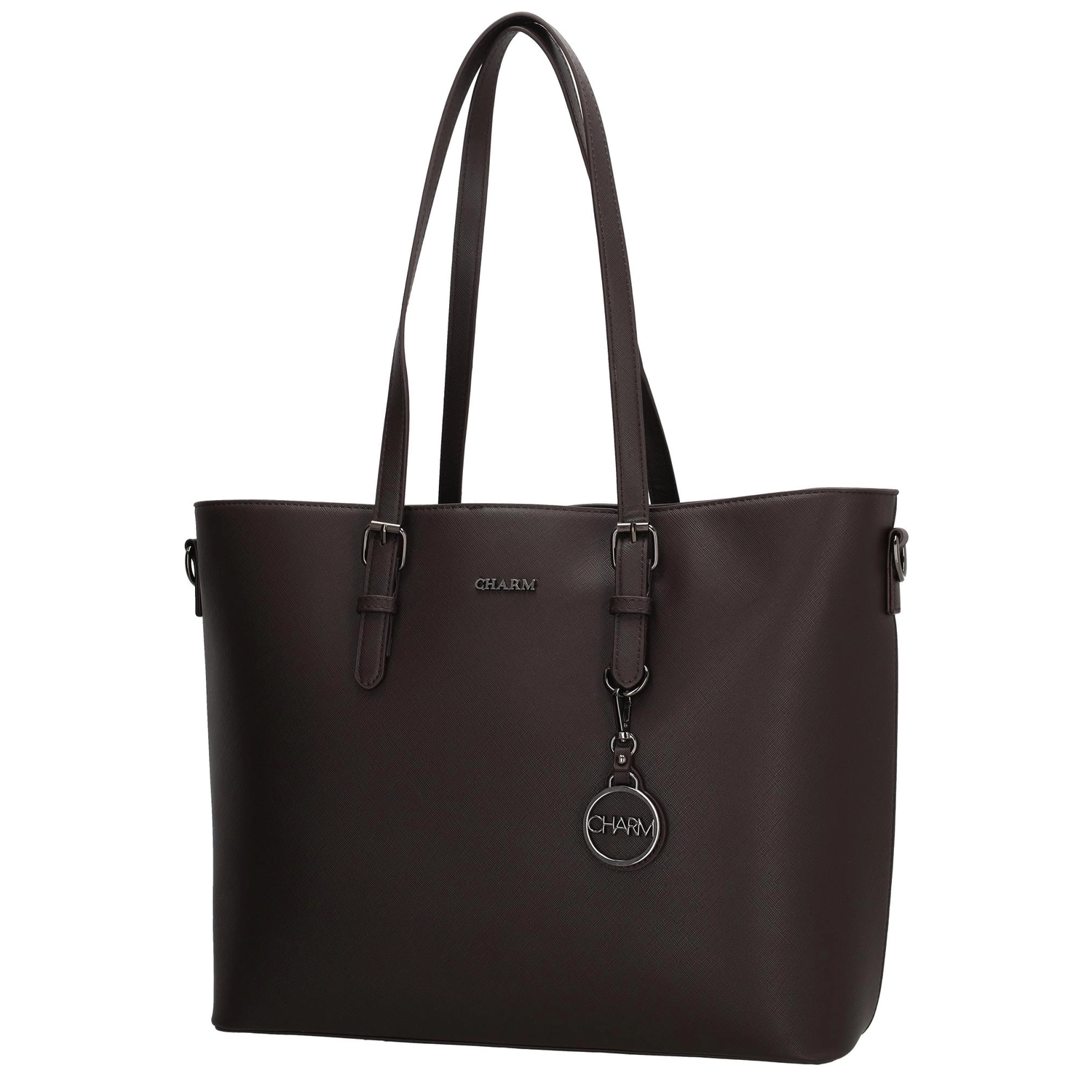 Charm London Charm London Birmingham Shopper - Donkerbruin