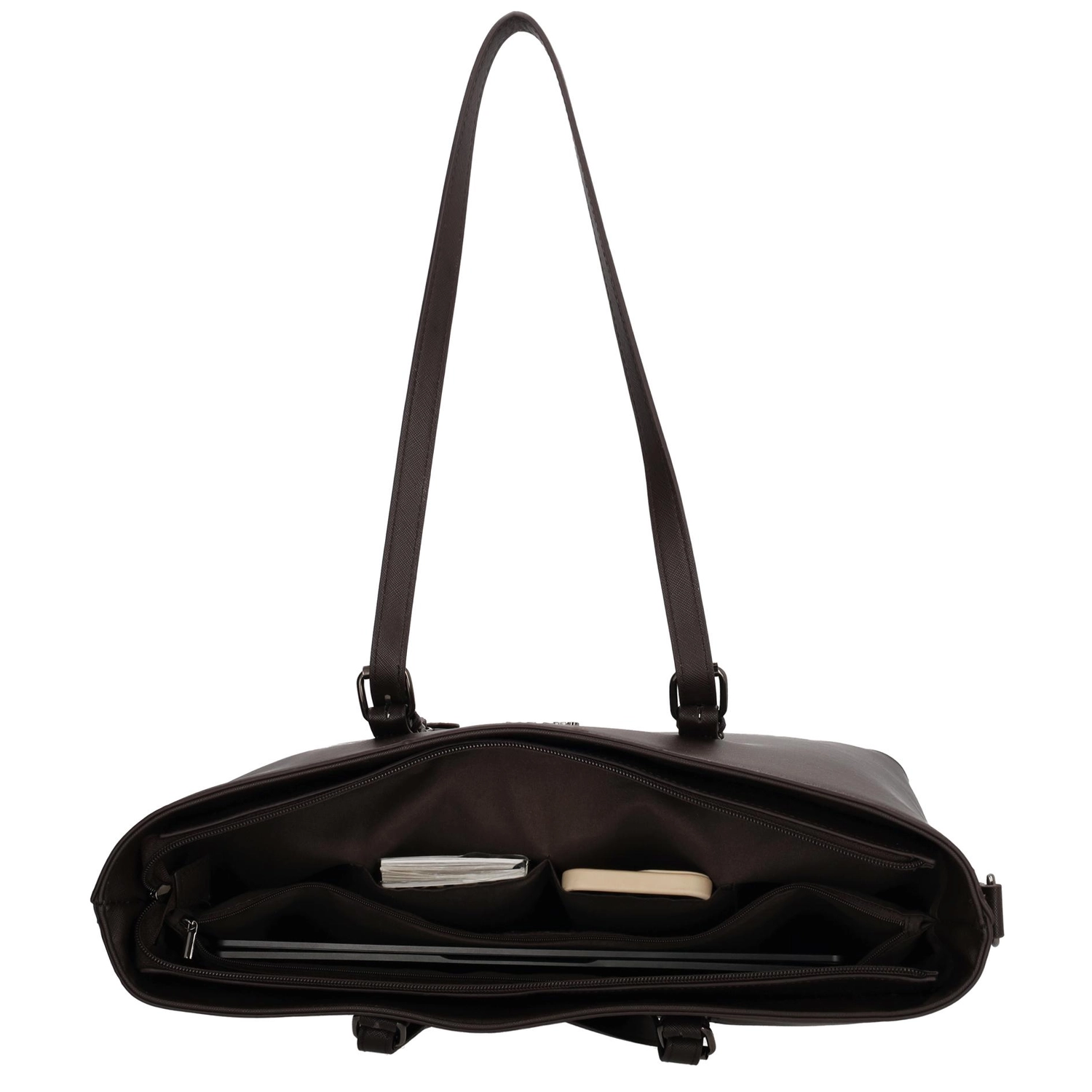 Charm London Charm London Birmingham Shopper - Donkerbruin