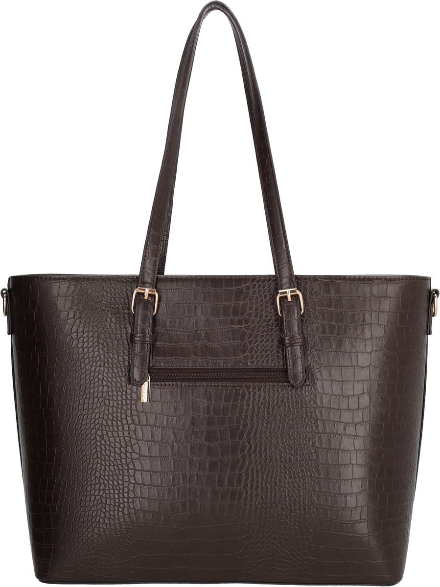 Charm London Charm London Birmingham Shopper - Croco Brown