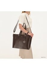 Charm London Charm London Birmingham Shopper - Croco Brown