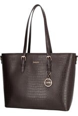 Charm London Charm London Birmingham Shopper - Croco Brown