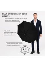 Knirps Knirps T-200 M Duomatic Windproof Paraplu - Red - Special Black Edition