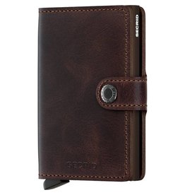 Secrid Secrid Mini Wallet Vintage Chocolate pasjeshouder