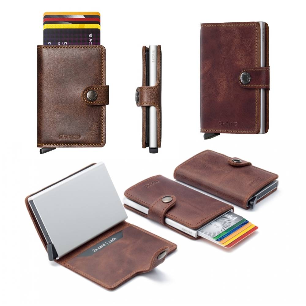 Secrid Secrid Miniwallet Vintage Brown