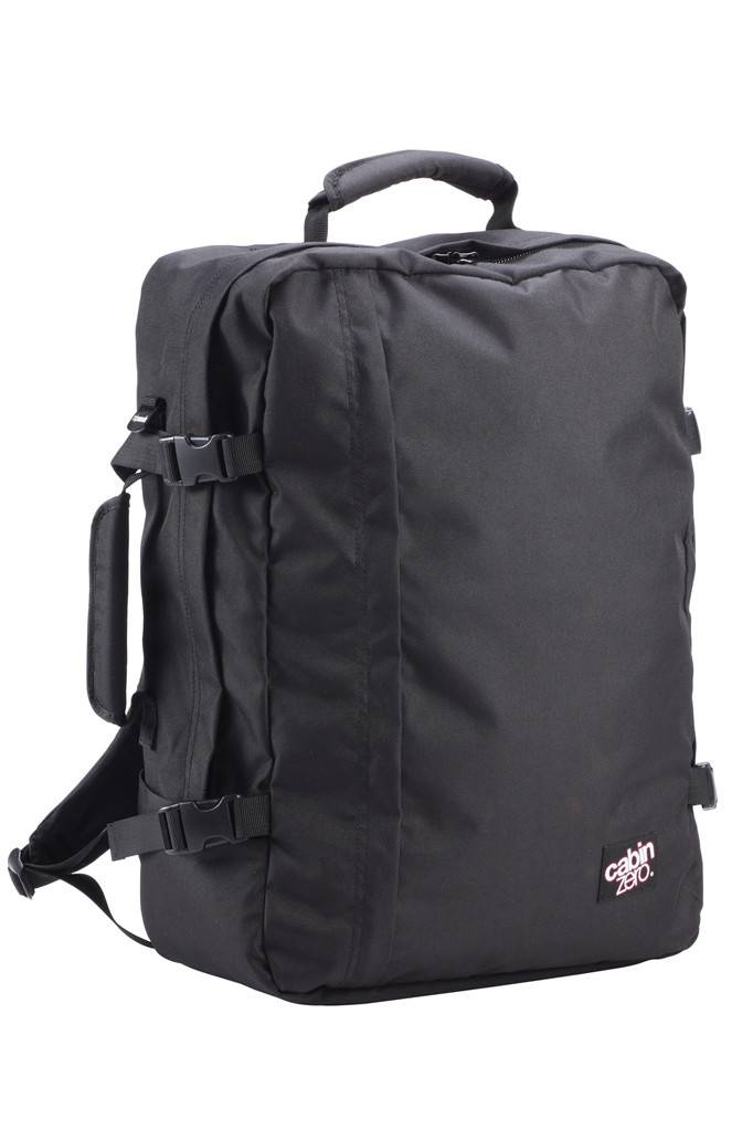 Cabinzero Cabinzero Classic handbagage Absolute Black ultralichte cabin rugzak
