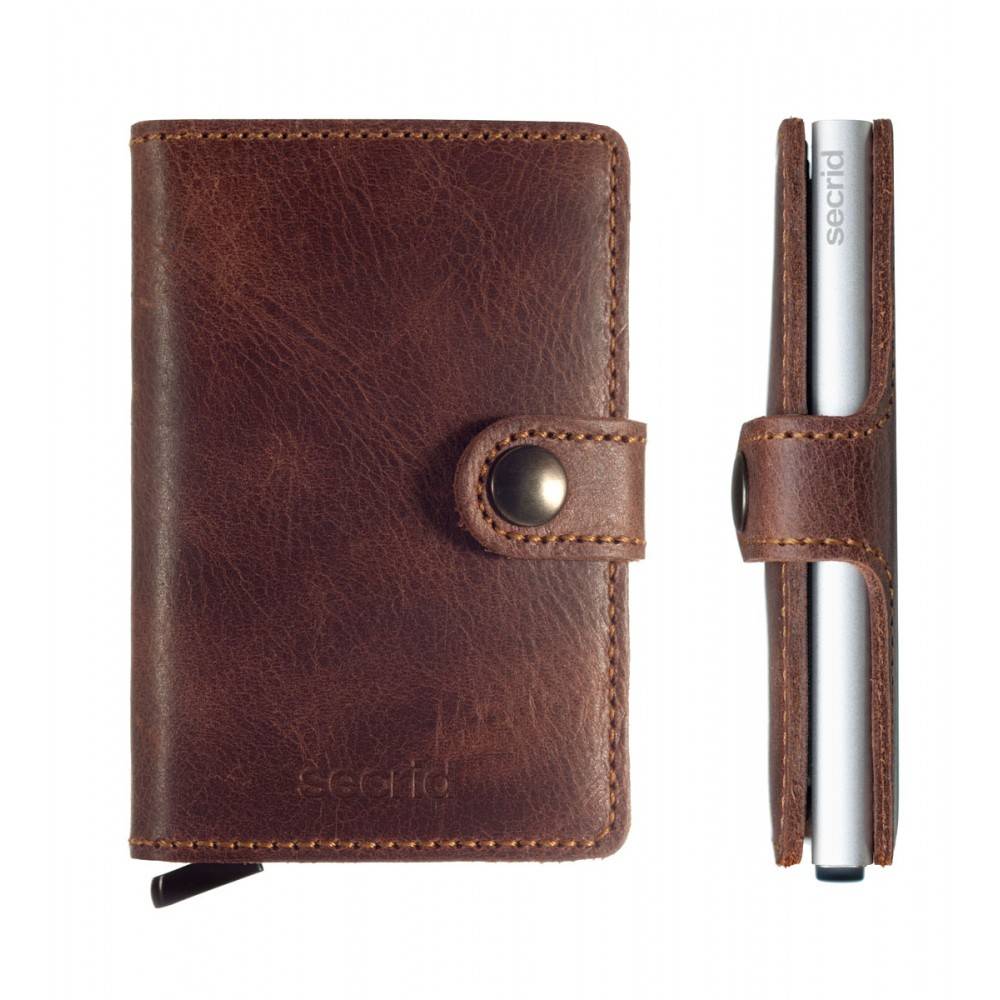 Secrid Secrid Miniwallet Vintage Brown
