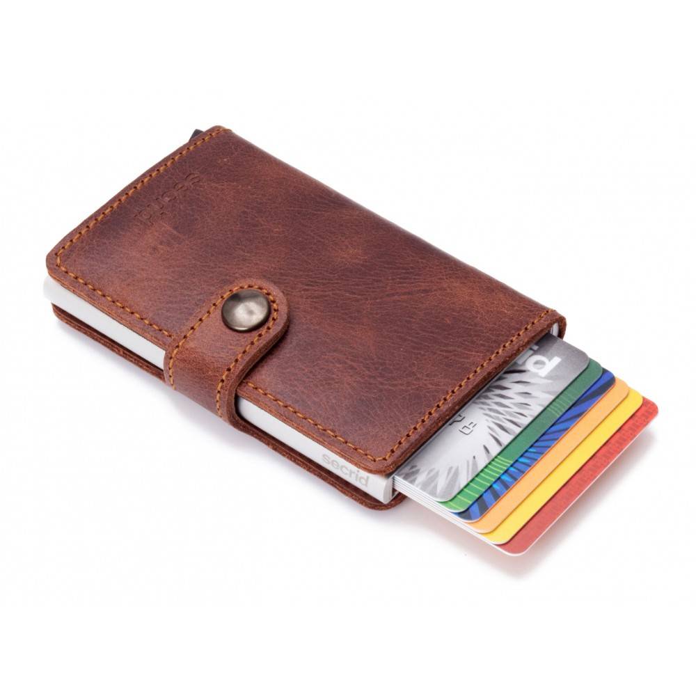 Secrid Secrid Miniwallet Vintage Brown