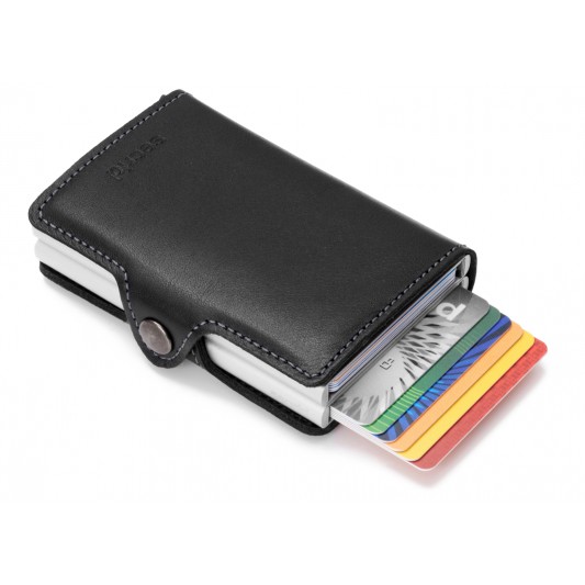 Secrid Secrid Twin Wallet Card Protector zwart pasjeshouder portemonnee dubbel