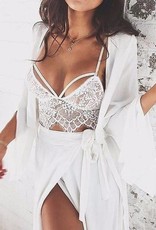 Lace Bra Loraine White