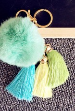 Pompom Sleutelhanger Nola