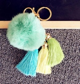 Pompom Sleutelhanger Nola