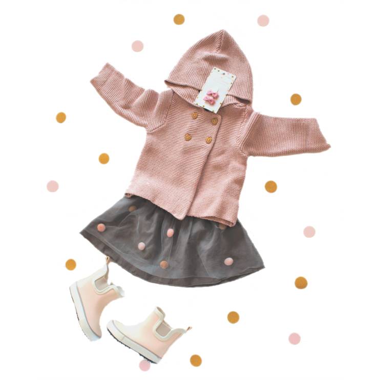 Hup, hip de regen in met de oudroze baby haarspeldjes!☔ Hup, hip de regen in met de oudroze baby haarspeldjes!☔