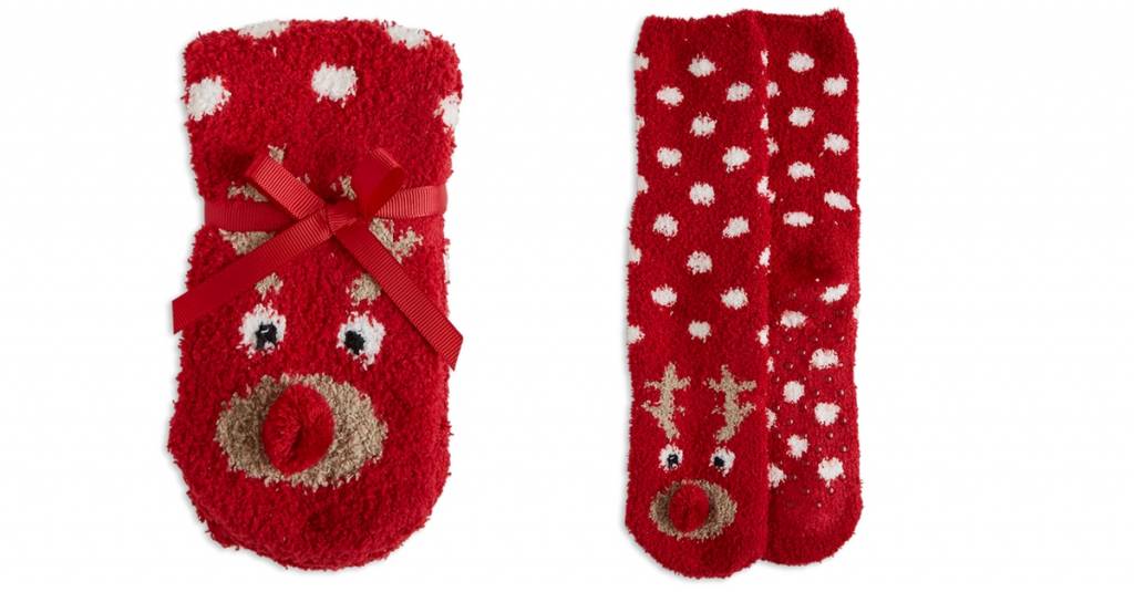 Deze sokjes zijn een echte kerst MustHave voor jouw meisje!