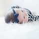 Your Little Miss Baby haarbandje met dubbele strik Amy - Dark blue