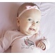 Your Little Miss Newborn baby haarbandje met kanten strik - Old pink Your Little Miss Newborn baby haarbandje met kanten strik - Old pink