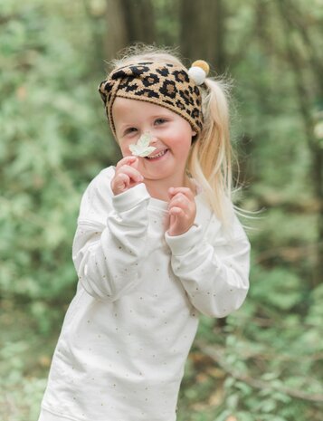 Your Little Miss Haarband met twist Ruby - Leopard twist Your Little Miss Haarband met twist Ruby - Leopard twist
