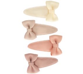 Your Little Miss Baby haarspeldjes met strik - Powder tones Your Little Miss Baby haarspeldjes met strik - Powder tones