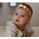 Your Little Miss Newborn baby haarbandje met kanten strik - White Your Little Miss Newborn baby haarbandje met kanten strik - White