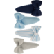 Your Little Miss Haarspeldjes met strik Romy - Blue stripes Your Little Miss Haarspeldjes met strik Romy - Blue stripes