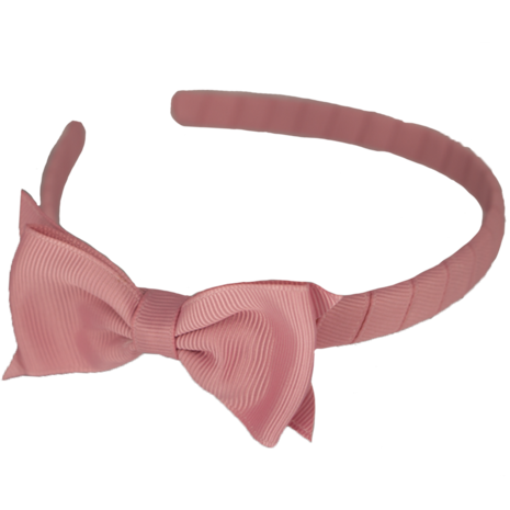 Your Little Miss Diadeem met dubbele strik - Rose quartz Your Little Miss Diadeem met dubbele strik - Rose quartz