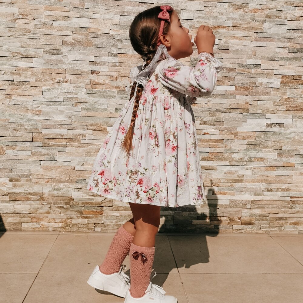 Your Little Miss Diadeem met dubbele strik - Cinnabar Your Little Miss Diadeem met dubbele strik - Cinnabar