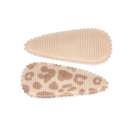 Your Little Miss Baby haarspeldjes Pippa - Pink animal