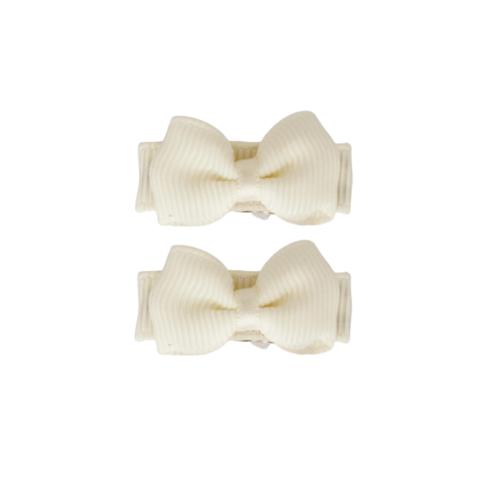 Your Little Miss Baby haarspeldjes met strikje Ivy - cream Your Little Miss Baby haarspeldjes met strikje Ivy - cream