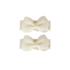 Baby haarspeldjes met strikje Ivy - cream Baby haarspeldjes met strikje Ivy - cream