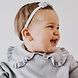 Your Little Miss Baby haarbandje met dubbele strik - bluebird Your Little Miss Baby haarbandje met dubbele strik - bluebird