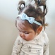Your Little Miss Baby haarbandje met dubbele strik - bluebird Your Little Miss Baby haarbandje met dubbele strik - bluebird