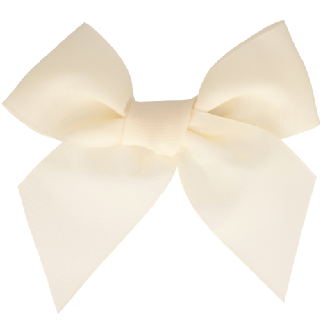 Your Little Miss Haarspeldje met strik Tess - cream taft